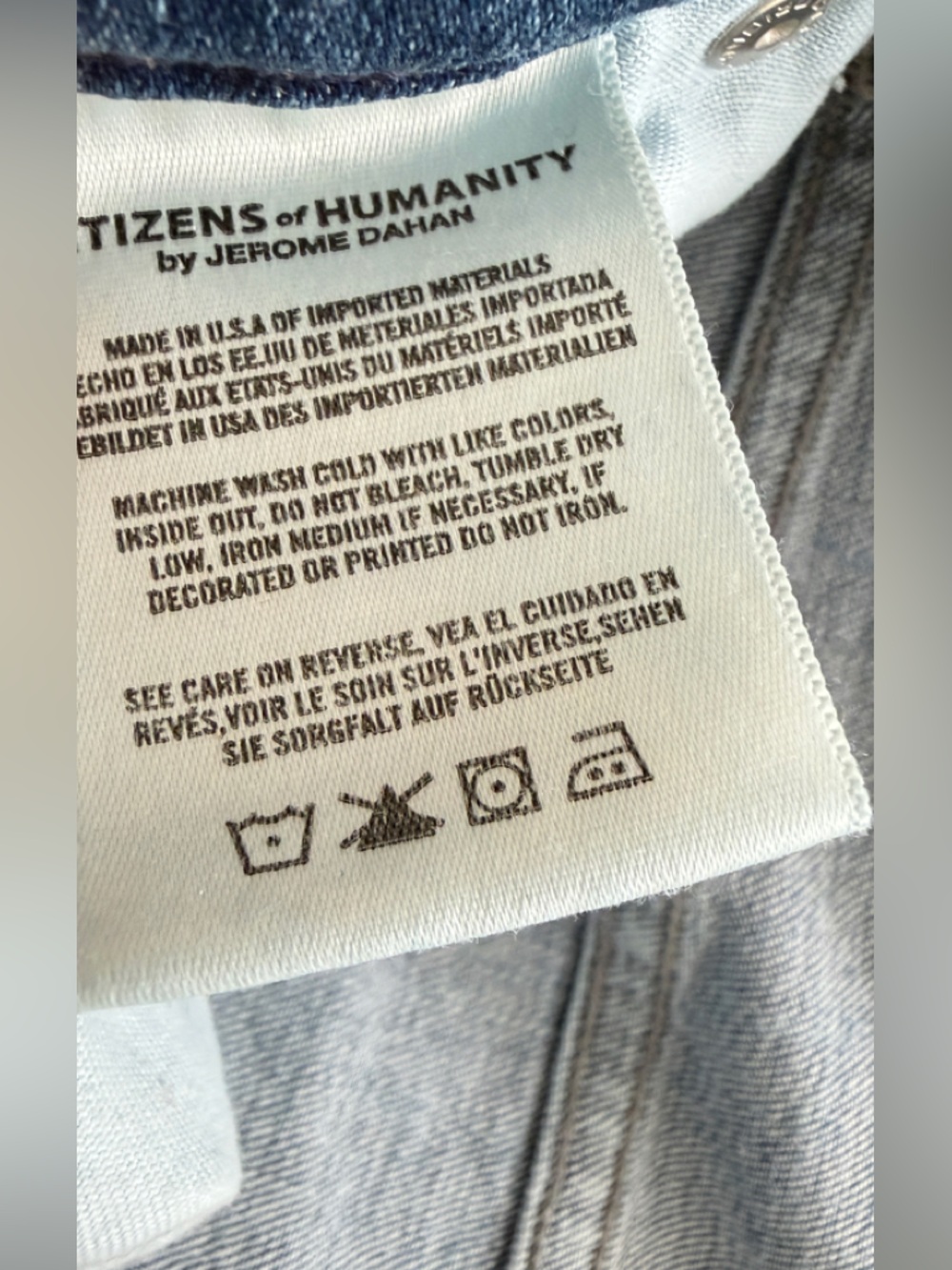 Citizens Of Humanity Light Blue Emerson Slim Boyfriend Jeans, Size 32 - Picture 4 of 9